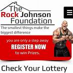 rock johnson foundation lottery
